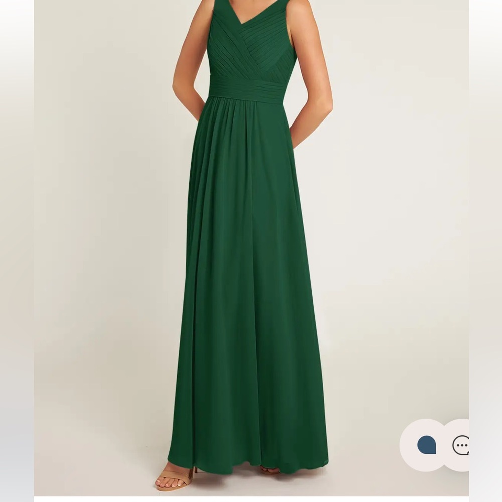Azazie Dark Green Bridesmaid Dress